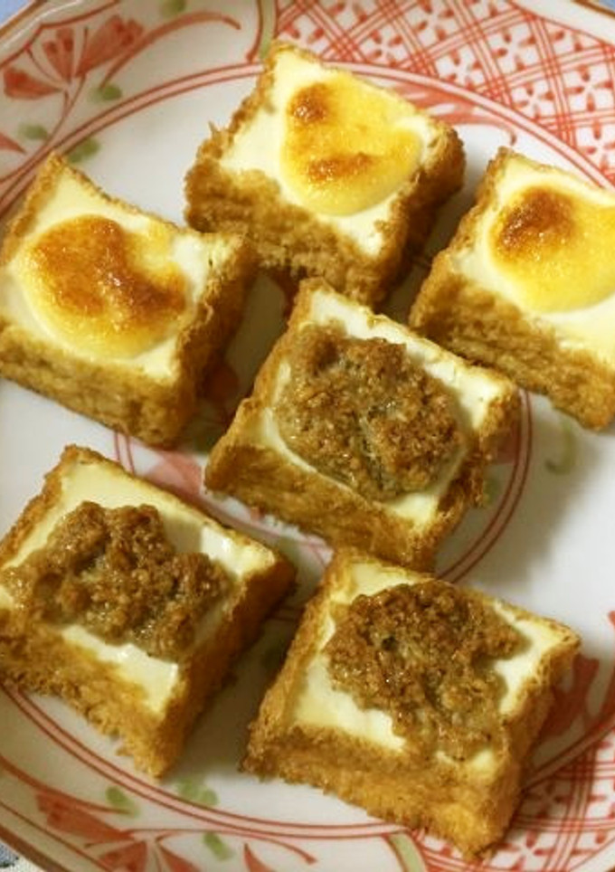 厚揚げの２種類のマヨ焼き～♪-レシピのメイン写真