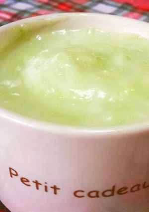 簡単～＊胡瓜でメロンクリーム＊-レシピのメイン写真
