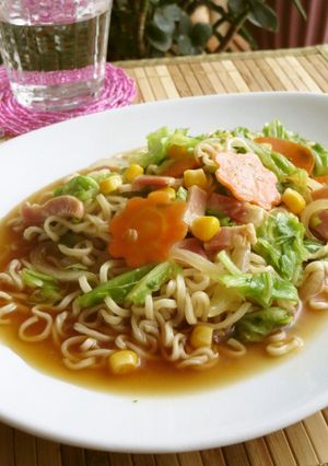 冷やしあんかけ野菜ラーメン-レシピのメイン写真