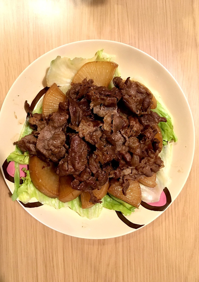 牛肉と大根のすき焼き風-レシピのメイン写真