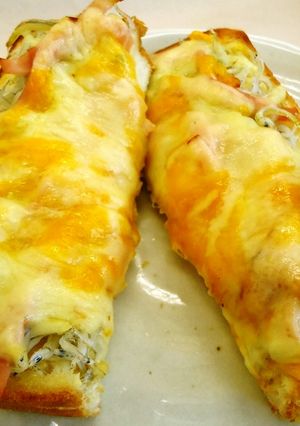 ちりめんじゃこチーズトースト-レシピのメイン写真