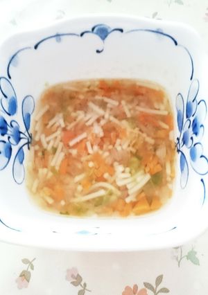 離乳食中期★そうめんのくたくた煮★-レシピのメイン写真