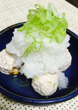 サッパリおろし肉団子-レシピのメイン写真