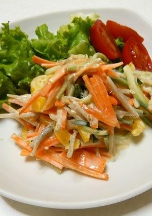 歯ごたえサラダ-レシピのメイン写真