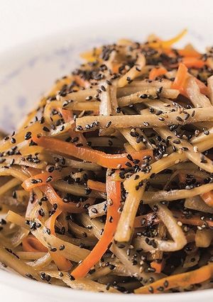 すき焼きのたれで簡単！きんぴらごぼう-レシピのメイン写真