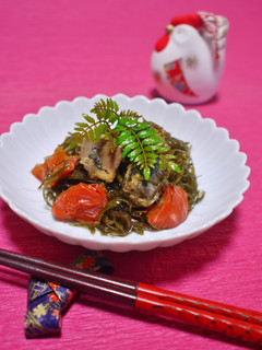 糸昆布♡いわし缶♡トマトの煮もの-レシピのメイン写真
