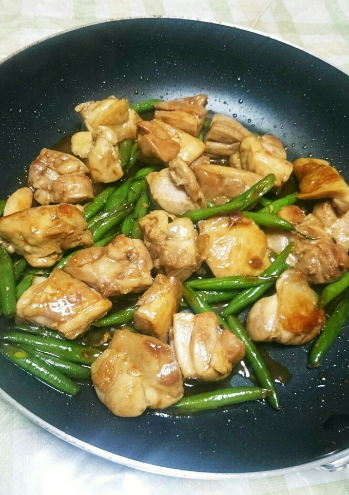 鶏肉といんげんのオイスターソース炒め☆-レシピのメイン写真