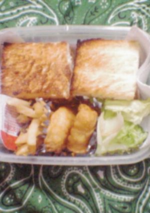 なんちゃってマ〇ド弁当-レシピのメイン写真
