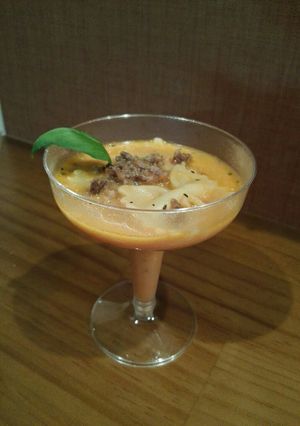 ガスパチョ風？冷製スープパスタ-レシピのメイン写真