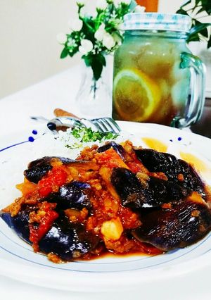 トマトとナスのドライカレー-レシピのメイン写真