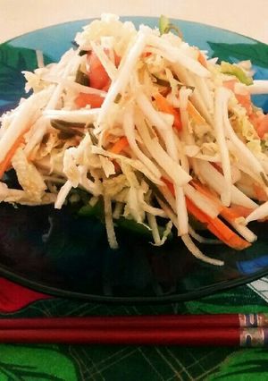 5種野菜と昆布のあっさり冷サラダ-レシピのメイン写真