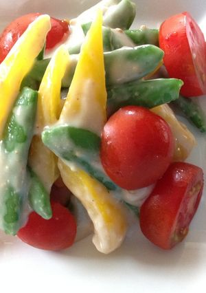 フムス風野菜の和え物-レシピのメイン写真
