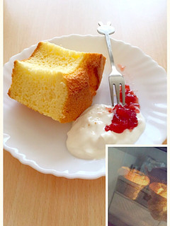 ふわふわ簡単シフォンケーキ-レシピのメイン写真