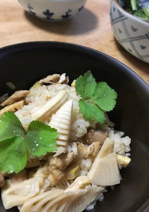 鶏肉入り たけのこご飯-レシピのメイン写真
