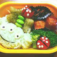 キャラ弁*リトルグリーンメン編-レシピのメイン写真