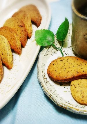 バターなし！型抜きサクサク紅茶クッキー☆-レシピのメイン写真