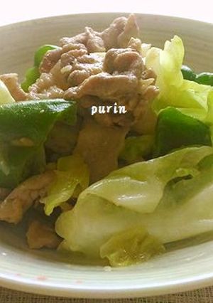 キャベツと豚肉の味噌マヨニンニク炒め-レシピのメイン写真