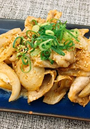 金のごまだれだけ！豚と野菜の炒めもの-レシピのメイン写真