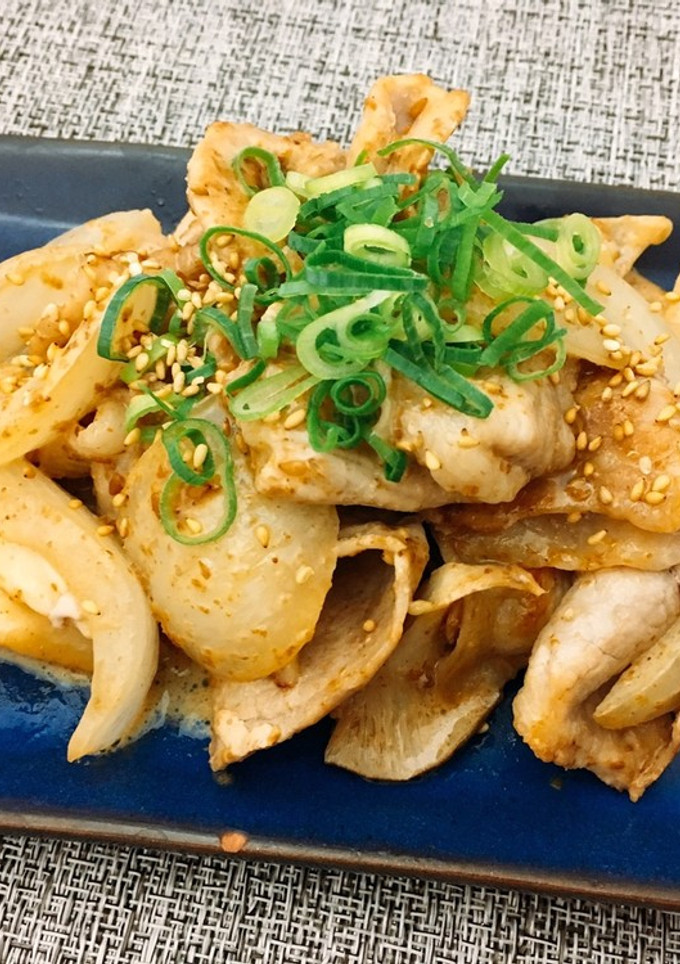 金のごまだれだけ！豚と野菜の炒めもの-レシピのメイン写真