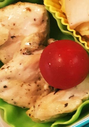 お弁当ハーブチキン/ヘルシオ-レシピのメイン写真