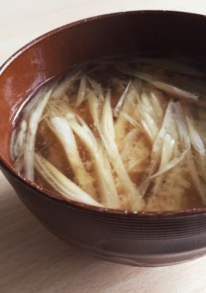 簡単☆みょうがのおみそ汁-レシピのメイン写真