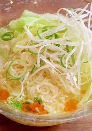 野菜たっぷり冷やし塩ラーメン-レシピのメイン写真
