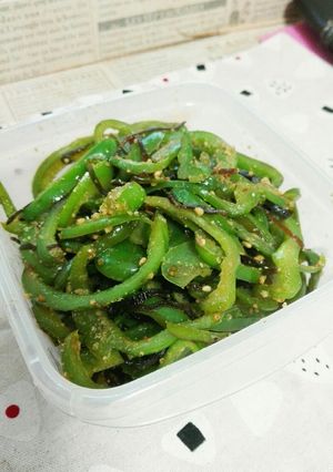 常備菜☆ピーマンの塩昆布炒め-レシピのメイン写真