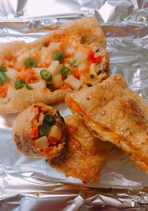 油揚げロール+ありものでピザ風-レシピのメイン写真