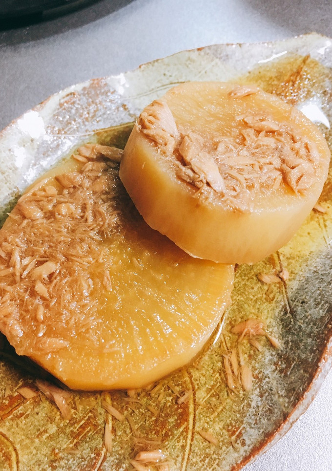 つなと大根の煮物-レシピのメイン写真