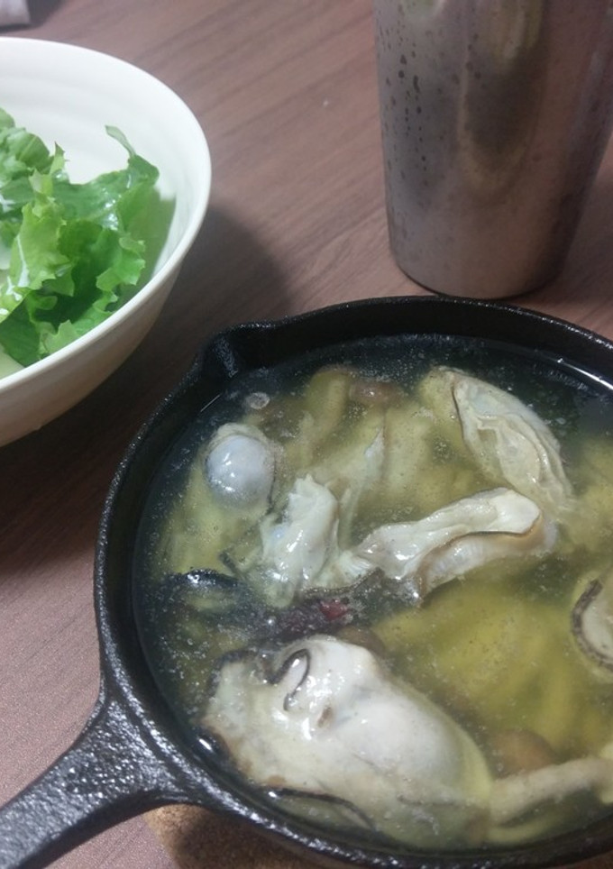 牡蠣のアヒージョ-レシピのメイン写真