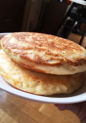 ふわふわ分厚い♡ホットケーキ-レシピのメイン写真