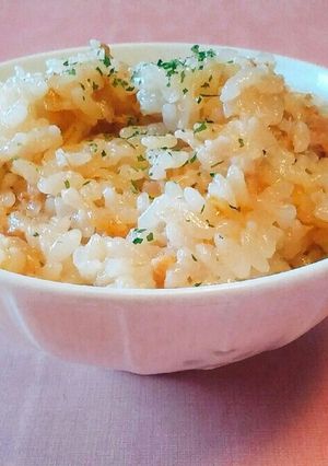 ツナ缶なめ茸の炊き込みご飯-レシピのメイン写真