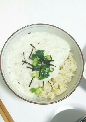 漫画飯にがくてあまい☆自然薯とろろめし-レシピのメイン写真
