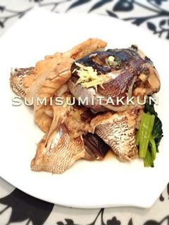 黄金比率☆鯛のあら煮♪-レシピのメイン写真