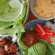 葉っぱで!簡単!手巻き寿司☆