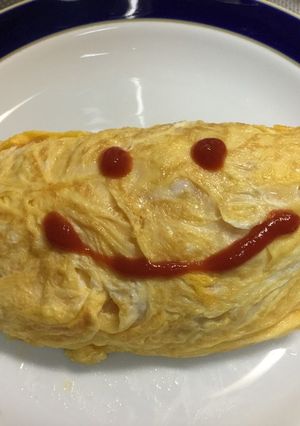 簡単ピラフでオムライス-レシピのメイン写真