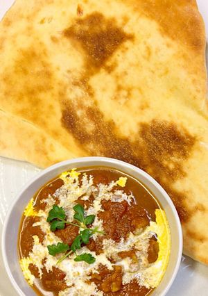 簡単なインド風チーズ入りナン-レシピのメイン写真