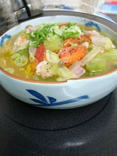 野菜タップリ洋風タンメン-レシピのメイン写真