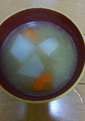 新たまねぎのお味噌汁-レシピのメイン写真