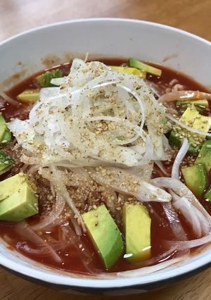 サッポロ一番で！冷やしトマトラーメン-レシピのメイン写真