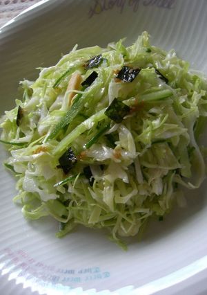 キャベツのサラダ☆松茸風味ドレッシング-レシピのメイン写真