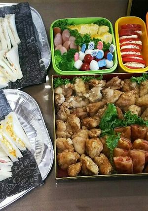 2017小学校運動会お弁当☆-レシピのメイン写真