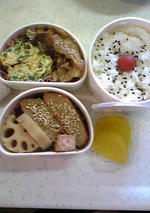 お弁当にいかが？⑳残りマグロの漬け焼き-レシピのメイン写真
