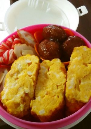 お弁当に⭐卵焼き-レシピのメイン写真