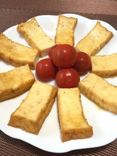 超簡単!厚揚げの麺つゆ煮!(^^)!-レシピのメイン写真
