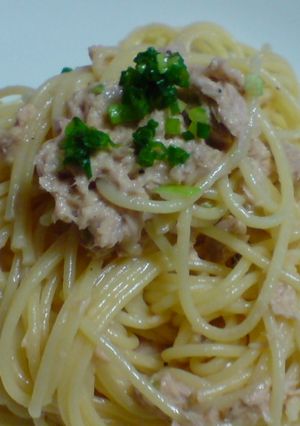 ツナソースのパスタ-レシピのメイン写真