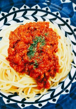 簡単！美味しい！さんま缶でトマトソース-レシピのメイン写真