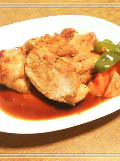 鶏胸肉のさっぱりステーキ。-レシピのメイン写真