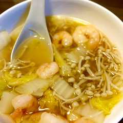 รูปของ エビ白菜えのきの中華スープ☆簡単さっぱり