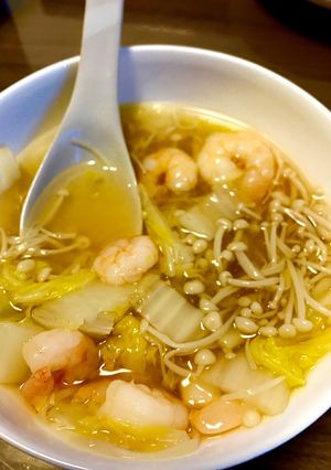 エビ白菜えのきの中華スープ☆簡単さっぱり-レシピのメイン写真